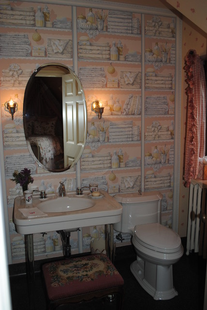 Фото современного вида туалетной комнаты