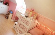 Детская розовая комната